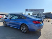 USED 2018 18 BMW 4 SERIES 2.0 420i M Sport Coupe 2dr Petrol Auto Euro 6 (s/s) (184 ps) AN ABSOLUTELY STUNNING ADDITION, FINISHED IN UPGRADED METALLIC ESTORIL BLUE PAINT+ONLY 1 FORMER KEEPER+SERVICE HISTORY+SPORT AUTOMATIC TRANSMISSION+SUN PROTECTION GLASS+FULL DAKOTA BLACK LEATHER INTERIOR+SATELLITE NAVIGATION+PARK ASSIST+CLIMATE CONTROL+18 INCH M DOUBLE SPOKE STYLE 441 M IN FERRIC GREY METALLIC+MASSIVE SELECTION OF FINANCE OPTIONS AVAILABLE+CALL NOW TO SPEAK WITH ONE OF OUR EXPERIENCED SALES ADVISORS AND ARRANGE A VIEWING+THIS VEHICLE IS BURSTING WITH EXTRAS AND READY TO GO!!!!!!