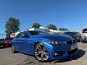 USED 2018 18 BMW 4 SERIES 2.0 420i M Sport Coupe 2dr Petrol Auto Euro 6 (s/s) (184 ps) AN ABSOLUTELY STUNNING ADDITION, FINISHED IN UPGRADED METALLIC ESTORIL BLUE PAINT+ONLY 1 FORMER KEEPER+SERVICE HISTORY+SPORT AUTOMATIC TRANSMISSION+SUN PROTECTION GLASS+FULL DAKOTA BLACK LEATHER INTERIOR+SATELLITE NAVIGATION+PARK ASSIST+CLIMATE CONTROL+18 INCH M DOUBLE SPOKE STYLE 441 M IN FERRIC GREY METALLIC+MASSIVE SELECTION OF FINANCE OPTIONS AVAILABLE+CALL NOW TO SPEAK WITH ONE OF OUR EXPERIENCED SALES ADVISORS AND ARRANGE A VIEWING+THIS VEHICLE IS BURSTING WITH EXTRAS AND READY TO GO!!!!!!