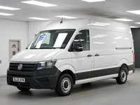 USED 2022 22 VOLKSWAGEN CRAFTER CR35 2.0 TDI 140 BHP MWB TRENDLINE HIGH ROOF ( SAT NAV / AIR CON ) 1 OWNER | MEDIUM | SAT NAV | AIR CON