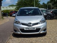 USED 2013 63 TOYOTA YARIS 1.33 Dual VVT-i TR Hatchback 5dr Petrol Manual Euro 5 (101 ps) www.suffolkcarcentre.co.uk - Located at Ilketshall