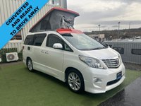 USED 2011 TOYOTA ALPHARD CAMPERVAN TOYOTA ALPHARD 2.4 AUTOMATIC IDEAL FOR CUSTOM CAMPER CONVERSION #01154 ULEZ COMPLIANT AUTOMATIC
