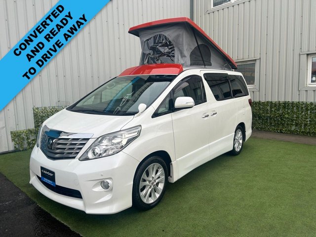 View our Toyota Alphard Campervan range