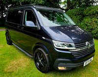 USED 2022 71 VOLKSWAGEN TRANSPORTER 2.0 BiTDI T32 Highline Kombi Double Cab 5dr Diesel DSG 4Motion SWB Euro 6 (s/s) (204 ps) POP TOP WITH WARRANTY TO 2028