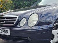 USED 2002 02 MERCEDES-BENZ CLK 3.2 CLK320 Avantgarde Cabriolet 2dr Petrol Automatic (266 g/km, 218 bhp) FACTORY AMG STYLING PACKAGE