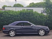 USED 2002 02 MERCEDES-BENZ CLK 3.2 CLK320 Avantgarde Cabriolet 2dr Petrol Automatic (266 g/km, 218 bhp) FACTORY AMG STYLING PACKAGE