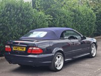 USED 2002 02 MERCEDES-BENZ CLK 3.2 CLK320 Avantgarde Cabriolet 2dr Petrol Automatic (266 g/km, 218 bhp) FACTORY AMG STYLING PACKAGE