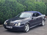 USED 2002 02 MERCEDES-BENZ CLK 3.2 CLK320 Avantgarde Cabriolet 2dr Petrol Automatic (266 g/km, 218 bhp) FACTORY AMG STYLING PACKAGE