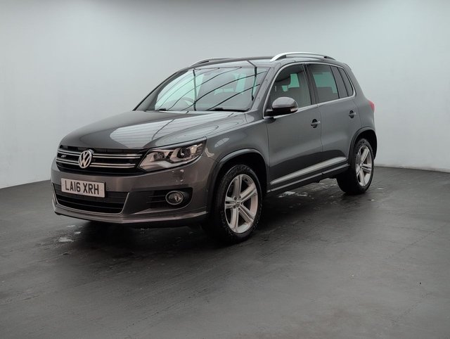 USED 2016 16 Volkswagen Tiguan 2.0 TDI Bluemotion Tech R-Line Edition Suv 5dr Diesel Manual 4WD Euro 6 (s/S) (150 Ps) - Privacy, Dab, Alloy