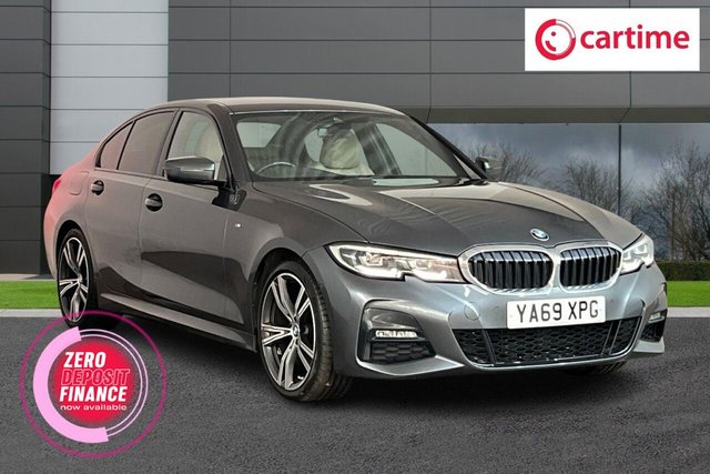 View our BMW 3 Series 2.0 320i M Sport Saloon 4dr Petrol Auto xDrive Euro 6 (s/s) (184 ps) Media Display, Live Cockpit, Heated Seats, Parking Assistant, 19-Inch Alloy Wheels