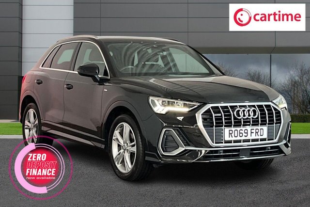 View our Audi Q3 2.0 TDI 35 S line SUV 5dr Diesel Manual quattro Euro 6 (s/s) (150 ps) Media Display, Audi Virtual Cockpit, Apple CarPlay / Android Auto, DAB - Digital Radio, Cruise Control
