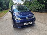 USED 2018 18 VOLKSWAGEN UP! 1.0 BlueMotion Tech High up! Hatchback 5dr Petrol Manual Euro 6 (s/s) (75 ps) 8.9% APR FINANCE RATES