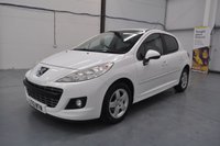 USED 2012 12 PEUGEOT 207 1.4 Sportium Hatchback 5dr Petrol Manual Euro 5 (75 ps) 
