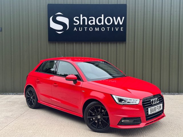2018 18 Audi A1 1.4 TFSI S line Sportback 5dr Petrol Manual Euro 6 (s/s) (Nav) (125 ps)