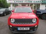 USED 2018 18 JEEP RENEGADE 1.6 E-TorQ Longitude SUV 5dr Petrol Manual Euro 6 (s/s) (110 ps) This example has the reliable 1.6 E-TorQ petrol engine, producing 110 ps, and comes freshly serviced and inspected upon arrival to us. One Previous Owner. MOT until August 2026 (no advisories). Cheap to insure being only a group 9!