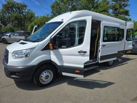 USED 2016 66 FORD TRANSIT 2.2 TDCi Trend Minibus, 72.955 miles,Euro 6 ULEZ, 18 seats, 6-speed manual, Bluetooth, cruise control, white. Final price + VAT @ 20% With service history, this 2016 Ford Transit TDCi 460 Trend is a practical and reliable choice. Featuring a 2.2L diesel engine and a Euro 6 emission class, this Transit offers a balance of performance and efficiency. The Trend trim adds a touch of style and functionality to this versatile vehicle.  This Ford Transit comes with 18 seats, making it ideal for group transportation. It also includes a 3-month warranty for added peace of mind. These features combine to make it a strong contender in it