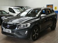 USED 2017 17 VOLVO XC60 2.0 D4 R-Design Lux Nav SUV 5dr Diesel Auto Euro 6 (s/s) (190 ps) WINTER PACK SAT NAV HEATED LEATHER INTERIOR CRUISE CONTROL PARKING SENSORS GOOD SERVICE HISTORY 6 SERVICES TO 62K MILES WARRANTY