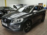 USED 2017 17 VOLVO XC60 2.0 D4 R-Design Lux Nav SUV 5dr Diesel Auto Euro 6 (s/s) (190 ps) WINTER PACK SAT NAV HEATED LEATHER INTERIOR CRUISE CONTROL PARKING SENSORS GOOD SERVICE HISTORY 6 SERVICES TO 62K MILES WARRANTY