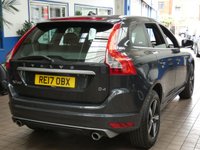 USED 2017 17 VOLVO XC60 2.0 D4 R-Design Lux Nav SUV 5dr Diesel Auto Euro 6 (s/s) (190 ps) WINTER PACK SAT NAV HEATED LEATHER INTERIOR CRUISE CONTROL PARKING SENSORS GOOD SERVICE HISTORY 6 SERVICES TO 62K MILES WARRANTY