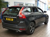 USED 2017 17 VOLVO XC60 2.0 D4 R-Design Lux Nav SUV 5dr Diesel Auto Euro 6 (s/s) (190 ps) WINTER PACK SAT NAV HEATED LEATHER INTERIOR CRUISE CONTROL PARKING SENSORS GOOD SERVICE HISTORY 6 SERVICES TO 62K MILES WARRANTY