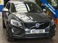 USED 2017 17 VOLVO XC60 2.0 D4 R-Design Lux Nav SUV 5dr Diesel Auto Euro 6 (s/s) (190 ps) WINTER PACK SAT NAV HEATED LEATHER INTERIOR CRUISE CONTROL PARKING SENSORS GOOD SERVICE HISTORY 6 SERVICES TO 62K MILES WARRANTY