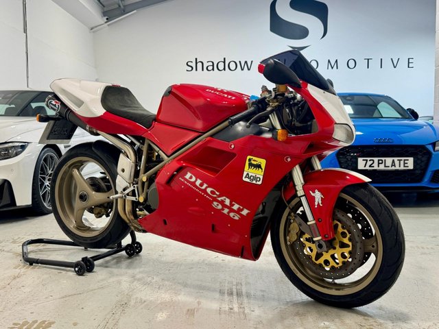 1995 N Ducati 916 Strada Fully recomissioned - SP seat, Ohlins rear shock, Termignoni Silencers