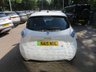 USED 2015 15 RENAULT ZOE 22kWh Dynamique Zen Hatchback 5dr Electric Automatic (i) (88 bhp) This low mileage example comes with Excellent Service History including 6 service records and a detailed inspection upon arrival to us. Sold with a new 12 month MOT with no advisories. Automatic. All Electric.