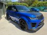 USED 2021 21 LAND ROVER RANGE ROVER SPORT 5.0 P575 V8 SVR Carbon Edition SUV 5dr Petrol Auto 4WD Euro 6 (s/s) (575 ps) 