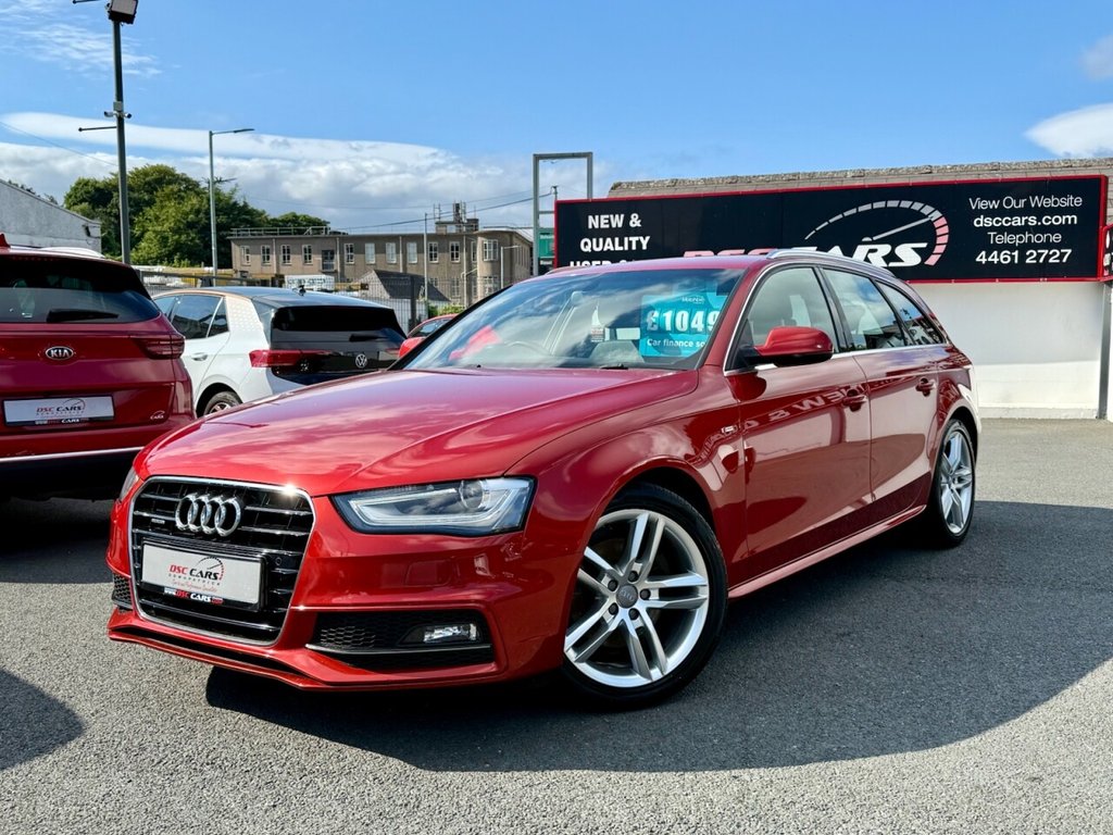 USED 2015 15 AUDI A4 AVANT 2.0 TDI S line Estate 5dr Diesel Manual quattro Euro 6 (s/s) (Nav) (190 ps) 190BHP QUATTRO
