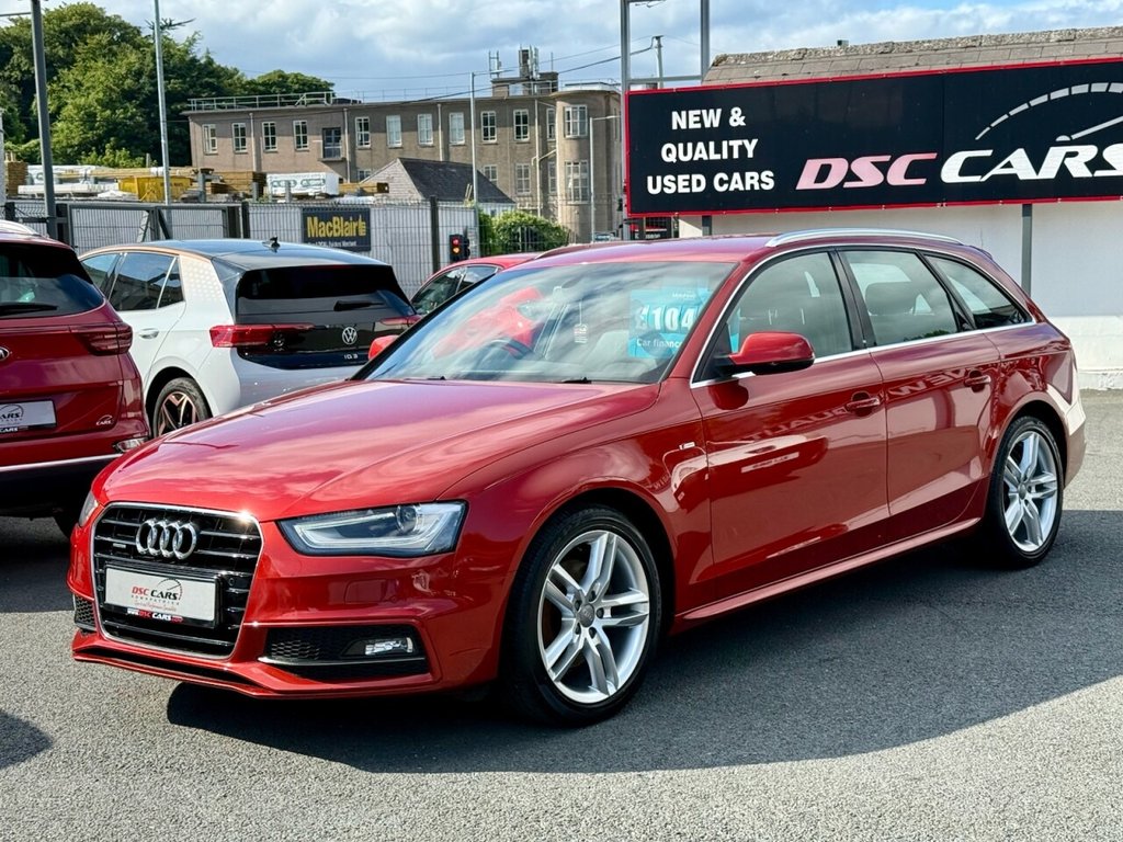 USED 2015 15 AUDI A4 AVANT 2.0 TDI S line Estate 5dr Diesel Manual quattro Euro 6 (s/s) (Nav) (190 ps) 190BHP QUATTRO