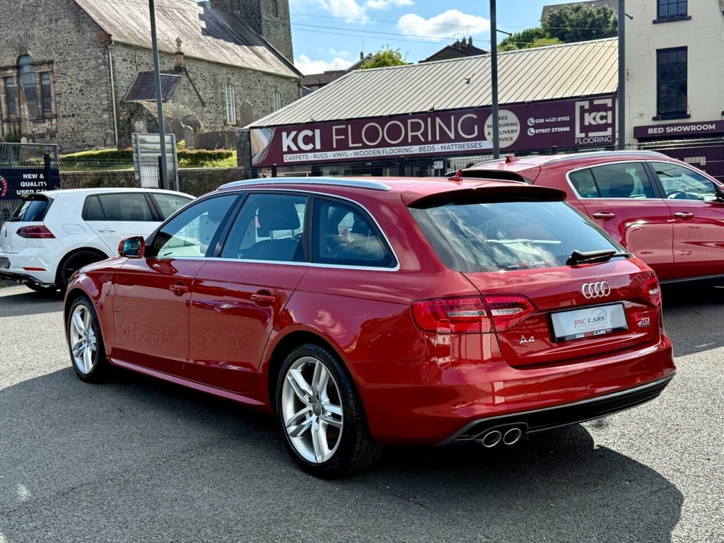 USED 2015 15 AUDI A4 AVANT 2.0 TDI S line Estate 5dr Diesel Manual quattro Euro 6 (s/s) (Nav) (190 ps) 190BHP QUATTRO