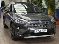 USED 2021 21 TOYOTA RAV4 2.5 VVT-h GPF Dynamic SUV 5dr Petrol Hybrid CVT Euro 6 (s/s) (218 ps) STUNNING EXAMPLE SAT NAV SUNROOF PART LEATHER HEATED SEATS REAR VIEW CAMERA CRUISE CONTROL PARKING SENSORS 1 OWNER SERVICE HISTORY TOYOTA WARRANTY TILL 2031