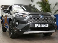 USED 2021 21 TOYOTA RAV4 2.5 VVT-h GPF Dynamic SUV 5dr Petrol Hybrid CVT Euro 6 (s/s) (218 ps) STUNNING EXAMPLE SAT NAV SUNROOF PART LEATHER HEATED SEATS REAR VIEW CAMERA CRUISE CONTROL PARKING SENSORS 1 OWNER SERVICE HISTORY TOYOTA WARRANTY TILL 2031
