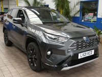 USED 2021 21 TOYOTA RAV4 2.5 VVT-h GPF Dynamic SUV 5dr Petrol Hybrid CVT Euro 6 (s/s) (218 ps) STUNNING EXAMPLE SAT NAV SUNROOF PART LEATHER HEATED SEATS REAR VIEW CAMERA CRUISE CONTROL PARKING SENSORS 1 OWNER SERVICE HISTORY TOYOTA WARRANTY TILL 2031