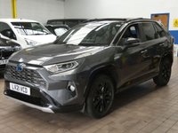 USED 2021 21 TOYOTA RAV4 2.5 VVT-h GPF Dynamic SUV 5dr Petrol Hybrid CVT Euro 6 (s/s) (218 ps) STUNNING EXAMPLE SAT NAV SUNROOF PART LEATHER HEATED SEATS REAR VIEW CAMERA CRUISE CONTROL PARKING SENSORS 1 OWNER SERVICE HISTORY TOYOTA WARRANTY TILL 2031