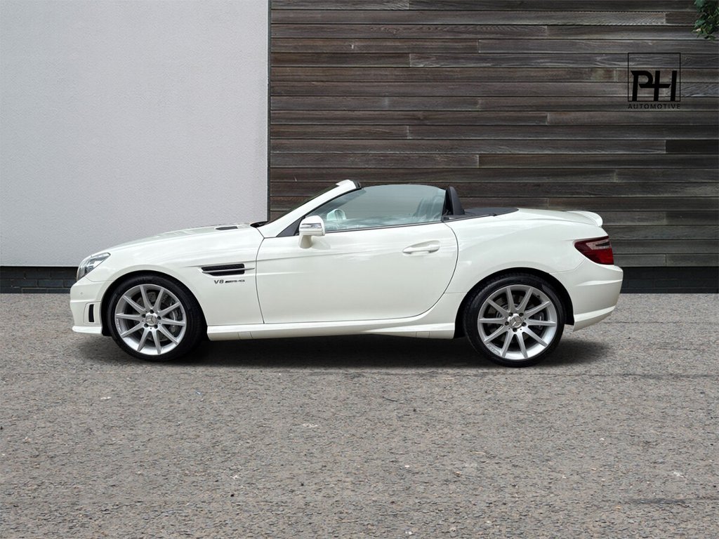 USED 2012 62 MERCEDES-BENZ SLK 5.5 SLK55 V8 AMG Convertible 2dr Petrol SpdS+7GT Euro 5 (s/s) (421 ps) PAN ROOF|AIRSCARF|HEATED SEATS