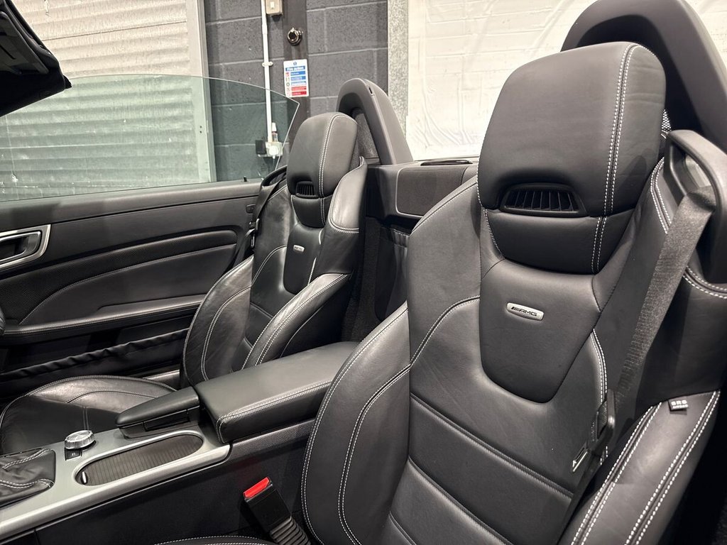 USED 2012 62 MERCEDES-BENZ SLK 5.5 SLK55 V8 AMG Convertible 2dr Petrol SpdS+7GT Euro 5 (s/s) (421 ps) PAN ROOF|AIRSCARF|HEATED SEATS