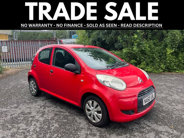 2010 CITROEN C1 1.0i VT Hatchback 5dr Petrol Manual Euro 4 (68 ps)