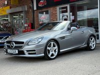 USED 2013 13 MERCEDES-BENZ SLK 2.1 SLK250 CDI AMG Sport Convertible 2dr Diesel G-Tronic+ Euro 5 (s/s) (204 ps) LOW MILEAGE/GREAT SERVICE HIST