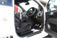 USED 2022 22 ABARTH 595 1.4 T-Jet Competizione Hatchback 3dr Petrol Manual Euro 6 (180 bhp) FINISHED IN GARA WHITE RED BREMBO's FRONT & REAR SPLITTERS