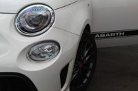USED 2022 22 ABARTH 595 1.4 T-Jet Competizione Hatchback 3dr Petrol Manual Euro 6 (180 bhp) FINISHED IN GARA WHITE RED BREMBO's FRONT & REAR SPLITTERS
