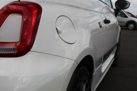 USED 2022 22 ABARTH 595 1.4 T-Jet Competizione Hatchback 3dr Petrol Manual Euro 6 (180 bhp) FINISHED IN GARA WHITE RED BREMBO's FRONT & REAR SPLITTERS