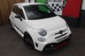USED 2022 22 ABARTH 595 1.4 T-Jet Competizione Hatchback 3dr Petrol Manual Euro 6 (180 bhp) FINISHED IN GARA WHITE RED BREMBO's FRONT & REAR SPLITTERS