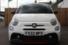 USED 2022 22 ABARTH 595 1.4 T-Jet Competizione Hatchback 3dr Petrol Manual Euro 6 (180 bhp) FINISHED IN GARA WHITE RED BREMBO's FRONT & REAR SPLITTERS