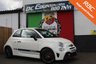 USED 2022 22 ABARTH 595 1.4 T-Jet Competizione Hatchback 3dr Petrol Manual Euro 6 (180 bhp) FINISHED IN GARA WHITE RED BREMBO's FRONT & REAR SPLITTERS