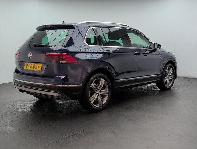 USED 2018 18 Volkswagen Tiguan 2.0 TDI Sel Suv 5dr Diesel DSg Euro 6 (s/S) (150 Ps) 19in Alloy Wheels + Cruise Control
