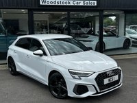 USED 2023 23 AUDI A3 1.5 TFSI 35 S line Sportback 5dr Petrol S Tronic Euro 6 (s/s) (150 ps) 