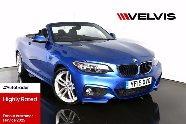 2015 15 BMW 2 Series 2.0 220d M Sport Convertible 2dr Diesel Auto Euro 6 (s/s) (190 ps)