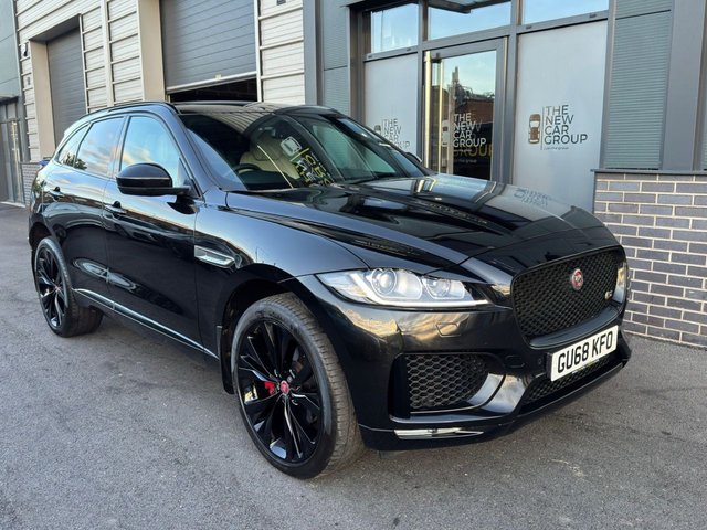 2018 68 Jaguar F-Pace 3.0 D300 V6 S SUV 5dr Diesel Auto AWD Euro 6 (s/s) (300 ps)
