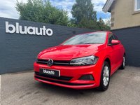 USED 2018 68 VOLKSWAGEN POLO 1.0 EVO SE Hatchback 5dr Petrol Manual Euro 6 (s/s) (65 ps) Superb VW History, Low Insurance, Climate control A/C, Cruise control, Bluetooth connectivity for calls and music, USB input, DAB radio, LED daytime running lights, Auto headlights,  Apple Car Play,  Android Auto.