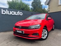 USED 2018 68 VOLKSWAGEN POLO 1.0 EVO SE Hatchback 5dr Petrol Manual Euro 6 (s/s) (65 ps) Superb VW History, Low Insurance, Climate control A/C, Cruise control, Bluetooth connectivity for calls and music, USB input, DAB radio, LED daytime running lights, Auto headlights,  Apple Car Play,  Android Auto.